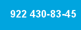 922 430-83-45 922 430-83-45